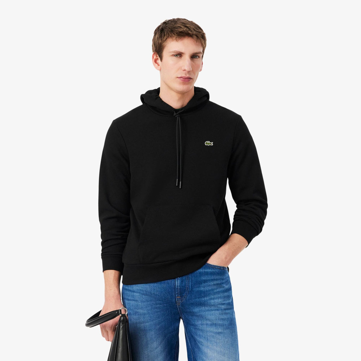 Sudadera con capucha de felpa de algodón